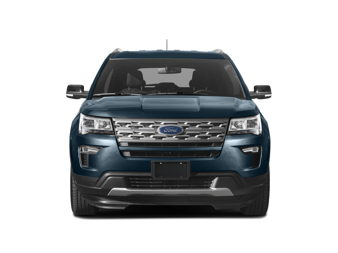 2019 Ford Explorer — interior view