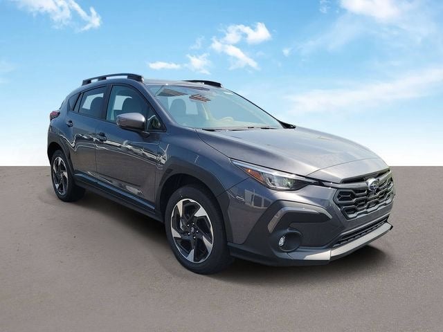 2026 Subaru CROSSTREK Limited in Magnetite Gray Pearl — front three-quarter view