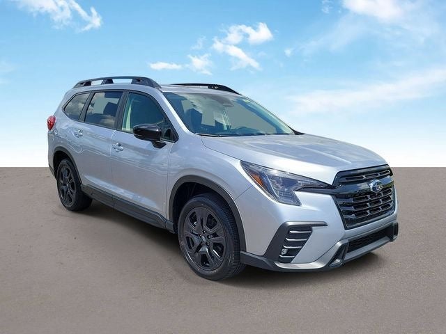 2026 Subaru ASCENT Onyx Edition Touring 7-Passenger in Ice Silver Metallic — front three-quarter view