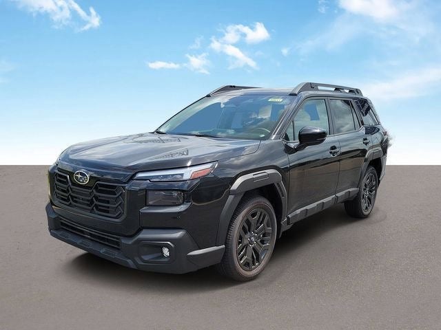 2026 Subaru OUTBACK Limited XT in Crystal Black Silica — front three-quarter view