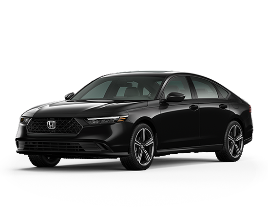 2026 Honda Accord SE in Crystal Black Pearl — front three-quarter view
