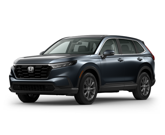 2026 Honda CR-V EX-L in Meteorite Gray Metallic — front three-quarter view